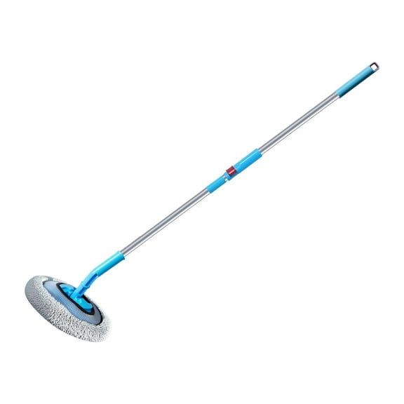 Telescopical Car Wash Brush With 180 Degree Rotating Head Thick and Soft Bristles Adjusting Length Rod For Floor Car