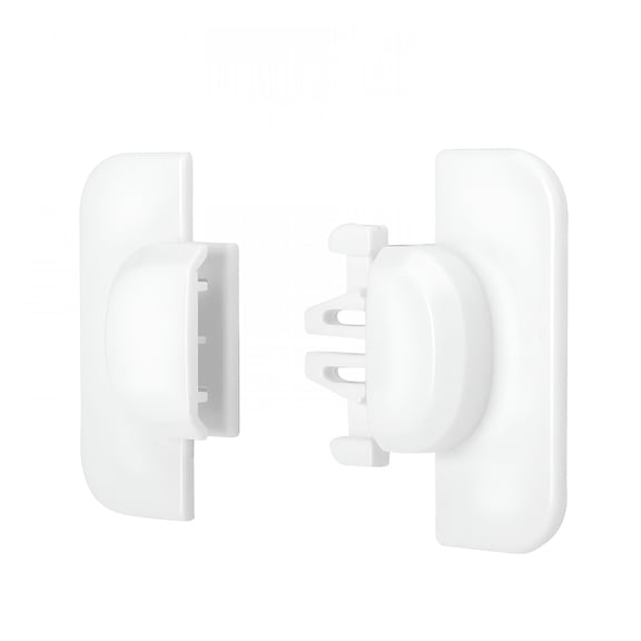 ZHZFKQ Child Proof Refrigerator Lock-Fridge Locks for Kids with Sticky Adhesive Pads,Child Proof Cabinet Locks,Oven Lock Child Safety,Mini Fridge Lock,Freezer Lock