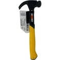 thumbnail image 3 of DeWalt 16 oz. Smooth Face Curve Claw Hammer 11-3/4" Steel Handle, 3 of 6