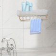 thumbnail image 1 of Estante Organizador de ño, Estante de ño con rra para Toallas, Estantes de Almacenamiento, Estante de Almacenamiento Montado en La, 1 of 8