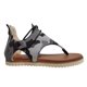 thumbnail image 4 of Zapatos de verano para mujer con clip en los dedos Camuflaje Cremallera Pisos cómodos Sandalias de playa informales Wmkox8yii ytu5571, 4 of 4