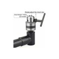 thumbnail image 3 of CHAO Broca de ángulo recto, adaptador de llave de portabrocas de 3/8, 90 grados, cabezal de aluminio de 1500RPM, vástago hexagonal de 8mm para accesorios de herramientas eléctricas, 3 of 5