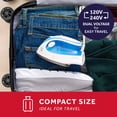 thumbnail image 2 of Plancha de vapor Sunbeam Hot-2-Trot 800 W de doble voltaje 120/240 V, 2 of 8