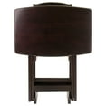 thumbnail image 2 of Dylan 5-Pc Oversize Snack Table Set, Espresso, 2 of 9