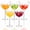 5 Pcs, variant on Bird Bam Glasses, Set of 4 Unique Bird Shaped Cocktail & Wine Glasses, 5.4 Oz Novelty Drinkware for Parties & Home Decor