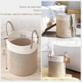 thumbnail image 2 of Panier à Linge Panier de Rangement Panier à Linge Sale Corde en Coton, 2 of 6