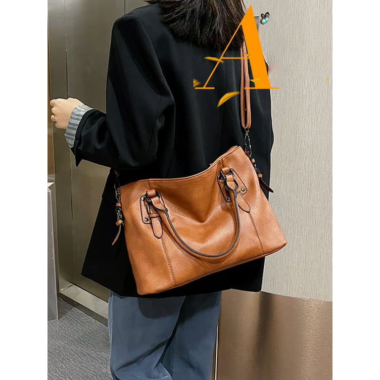  Kattee Genuine Leather Handbags for Women, Soft Hobo Satchel  Shoulder Crossbody Bags Ladies Purses : Clothing, Shoes & Jewelry