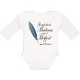 thumbnail image 3 of Inktastic Shakespeare Hamlet Madness Boys or Girls Long Sleeve Baby Bodysuit, 3 of 5