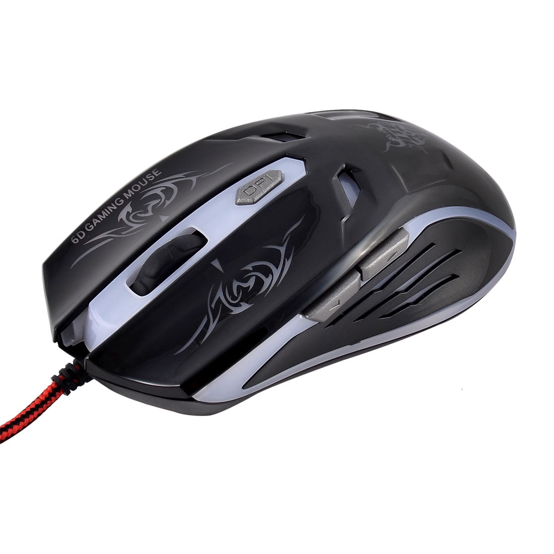 6D USB Wired Optical Gaming Mouse w/ Seven Color Light
