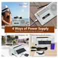 thumbnail image 5 of Retro USB AM/FM/SW Multiband Radio Stereo Wireless Bluetooth Mp3 Audio Cassette Tape Player Recorder AM Radio EU Plug, 5 of 5