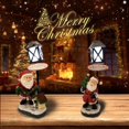 thumbnail image 4 of Santa Claus Night Light Ornament Christmas Small Gift Restaurant Window Christmas Holiday Decorations, 4 of 4