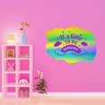 thumbnail image 3 of It's Time To Be Awesome Self Love Motivational Quote Vinyl Decal Wall Art Sticker Designs Vinyl Stickers For Home House Walls Rooms Windows Bedroom Decoration Size (20x20 inch), 3 of 3