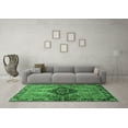 thumbnail image 3 of Ahgly Company Indoor Round Persian Emerald Green Traditional Area Rugs, 8' Round, 3 of 4