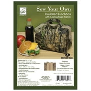 Camouflage Cooler or Lunch Tote Sewing Craft Kit, 10" x 6" x 7", Mossy Oak Breakup Country by June Tailor