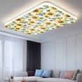 thumbnail image 2 of Sunflower Magnetic Fluorescent Light Covers for Ceiling Lights 2 x 4 Feet, Spring Green Botanical Summer Floral Office Classroom Kitchen Drop Ceiling Light Covers Lighting Filters Shade Panel 4 Packs, 2 of 9