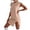 Khaki, variant on Shorts Sets for Women Summer 2 Piece Sets Women Summer Outfits Casual Solid Color Short Sleeve T Shirt and Shorts Coordinated Ensemble Comfortable