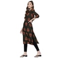 thumbnail image 3 of eloria Floral Printed Women's Fashion Indian Style Kurti Dress, 3 of 5