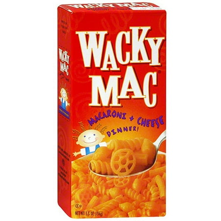 Wacky Mac Mac & Cheese Dinner, 5.5 oz (Pack of 24)