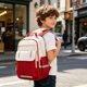 thumbnail image 1 of Mochila Ergonómica para Estudiantes: Mochila Escolar Transpirable con Soporte para Aliviar La Presión, Mochila de Gran Capacidad para Adolescentes, Universidad, Viajes y Desplazamientos Diarios., 1 of 7