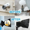 thumbnail image 4 of 4-Pack Faucet Covers for Winter Freeze Protection, Reusable Thickened Insulated Outdoor Faucet Socks, 8.3" H x 6" W Universal Fit Spigot Covers for Garden Hose Bibb, 4 of 7
