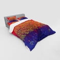 thumbnail image 3 of Ambesonne Ethnic Bedding Set 3 Pcs, Eastern Art, Twin, Scarlet Blue, 3 of 3