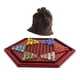 thumbnail image 2 of Damas chinas tradicionales, juegos de mesa familiares para niños y adultos, multijugador, regalo de Navidad, juego de estrategia clásico hecho a mano canicas claras, 2 of 9