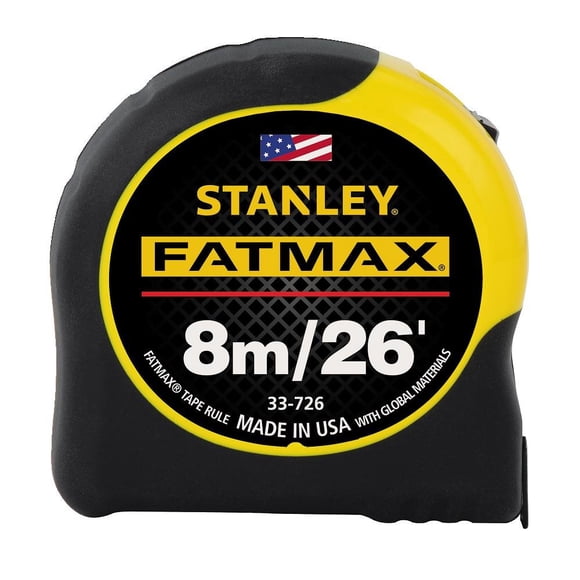 Cinta métrica STANLEY FATMAX 8 m/26 pies con BladeArmor