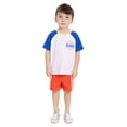 thumbnail image 2 of Wonder Nation Toddler Boys Short Sleeve Graphic Tee and Shorts Set, 2-Piece Sizes 12M-5T, 2 of 7