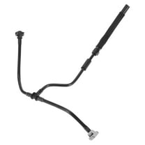 Unique Bargains Heater Hose for Audi Q5 3.2L V6 2009-2012 Good Sealing No.8R0121081P Engine Coolant Overflow Tank Hose Black 1 Pc