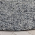 thumbnail image 3 of SAFAVIEH Abstract Carina Solid Area Rug, Blue/Ivory, 6' x 6' Round, 3 of 9