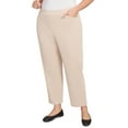 thumbnail image 3 of Alfred Dunner Womens Plus-Size Fitted Twill Short Length Pant, 3 of 4
