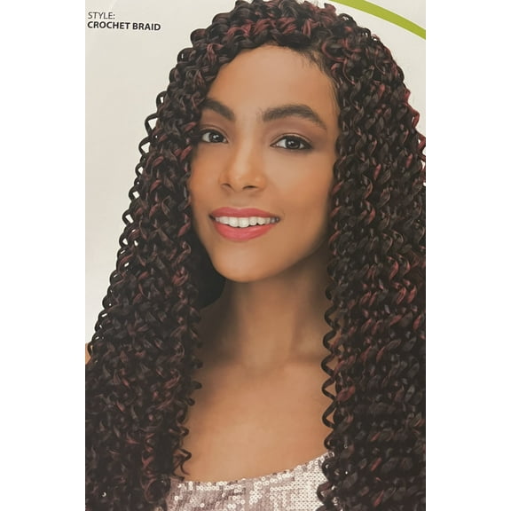 3X PRE-LOOP WATER WAVE 24” -JANET COLLECTION SYNTHETIC CROCHET BRAIDS [COLOR 27]