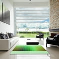 thumbnail image 7 of Ahgly Company Machine Washable Indoor Square Transitional Green Area Rugs, 7' Square, 7 of 7
