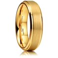 thumbnail image 1 of Alianza de boda King Will GLORY, 6 mm, carburo de tungsteno, oro de 14 quilates, 1 of 7