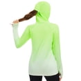 thumbnail image 7 of Bassdash FS23W Women's UPF 50+ Fishing Hoodie Shirt With Face Mask Thumb Holes, 7 of 7