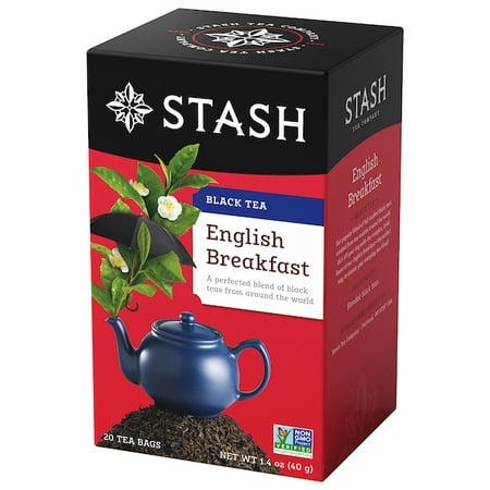(6 Boxes) Stash Tea English Breakfast Black Tea, 20 Ct, 1.4 (Best English Breakfast Tea Brands)