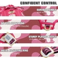 thumbnail image 3 of Arnés para perros AUROTH Tactical, sin tirones, reflectante, rosa camuflaje, 3 of 7