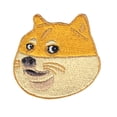 thumbnail image 2 of Doge Embroidered Iron On Patch, 2 of 2