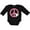 AB-Black, variant on Peace Sign Cute Daisy Flowers Girls Long Sleeve Baby Bodysuit