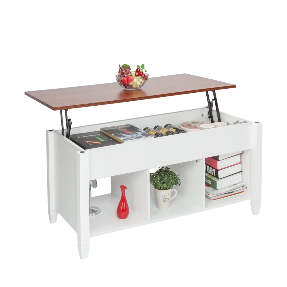 Private Jungle Lift Top Coffee Table Modern Furniture Hidden Compartment and Lift Tabletop,Brown White Private Jungle Lift Top Coffee Table Modern Furniture Hidden Compartment and Lift Tabletop,Brown White