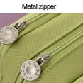 thumbnail image 4 of Estuche grande para lápices con 3 compartimentos, bolsa para lápices de gran capacidad, bolsa para guardar bolígrafos, 4 of 5