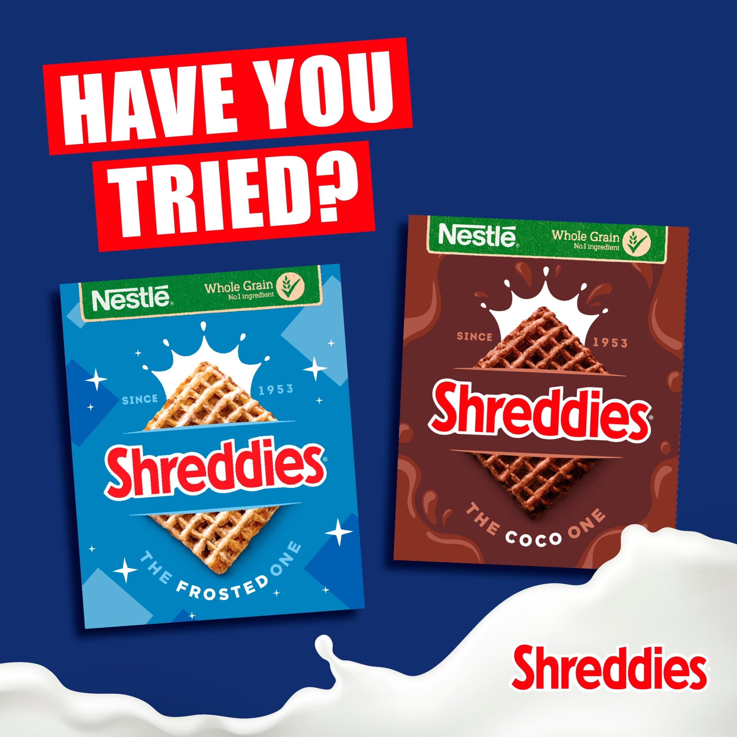 Nestle Shreddies Original Cereal 1.1kg, Imported from Britain