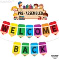 thumbnail image 2 of Welcome Back To School Banner for Classroom Decorations - 10 Feet, No DIY | Welcome Back Banner for First Day Of School, 2 of 5
