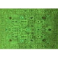 thumbnail image 1 of Ahgly Company Indoor Rectangle Oriental Green Industrial Area Rugs, 6' x 9', 1 of 4