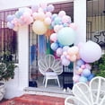 thumbnail image 7 of 5 M Transparent Balloon Chain Wedding Birthday Party Decoration Props Double-hole Models, 7 of 7