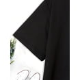 thumbnail image 3 of [Opción popular] Camiseta gráfica casual premium para hombre: elegante camiseta negra de manga corta con estampado de coche único, cómoda mezcla de poliéster, lavable a máquina, perfecta para el veran, 3 of 7