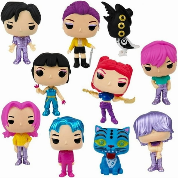 Figuras Coleccionables Cazadoras de Brujas, Muñecos de PVC Tamaño 8-10.5cm, Decoración y Juguete para Fanáticos, Coleccionistas y Regalos (6 Piezas )