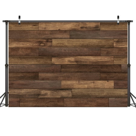 Image of Wooden Board Photography Backdrop Retro Vinyl Durable Thin High Quality Seamless Wall Decoration Cloth