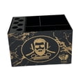 thumbnail image 3 of Estuche para tijeras de peluquero Yuyangstore soporte para cepillos y peluquería negro y dorado, 3 of 8