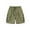Army Green, variant on Aofany Mens Outdoors Cargo Shorts Casual Drawstring Solid Sport Shorts Elastic Waist Summer Shorts